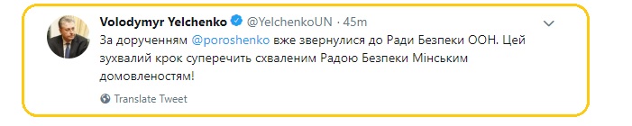 Выдача российских паспортов на Донбассе: Киев обратился в Совбез ООН