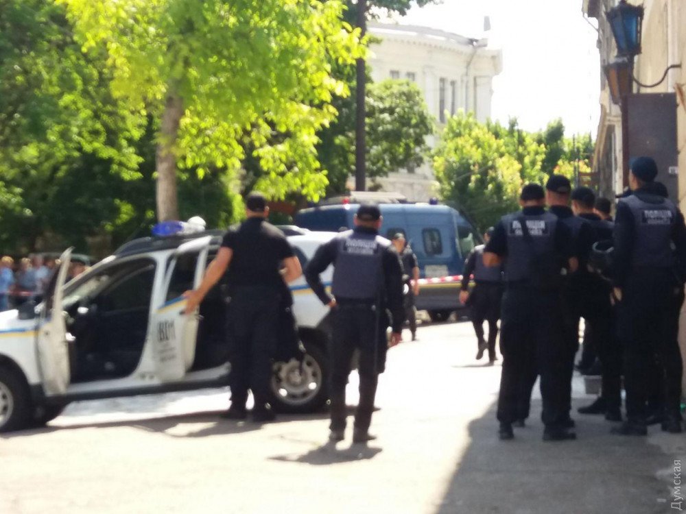 В Одесском медуниверситете произошли столкновения, задержан 51 человек
