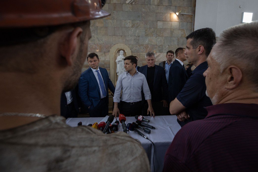 Зеленский созывает СНБО, чтобы обсудить проблемы угольной отрасли