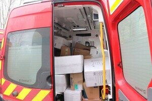 Из Марселя в Одессу привезли две машины "скорой" Из Марселя в Одессу привезли две машины "скорой"