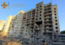Спасатели показали последствия ночного ракетного удара по Сергеевке (фото, видео)