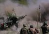 Карта боевых действий в Украине 15 мая